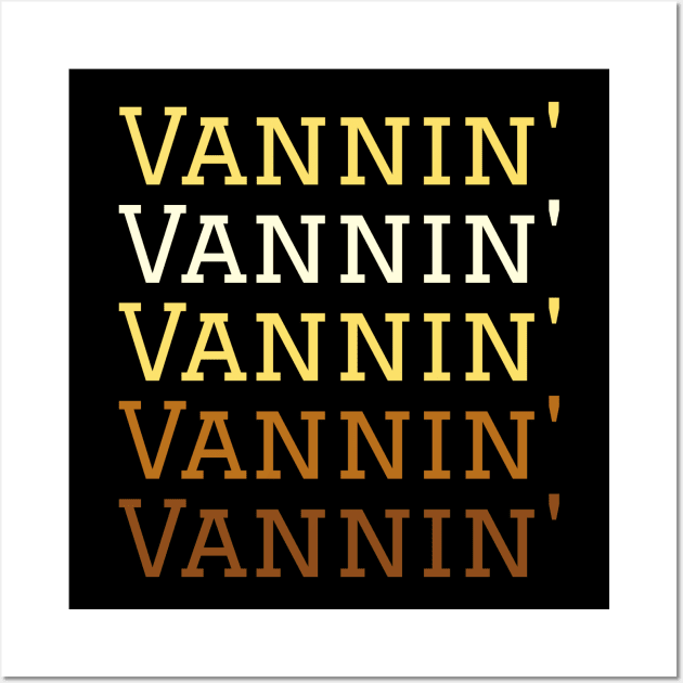 Vannin - Van Life Wall Art by CarlsenOP